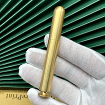 Toast the new ten thousand Matches Kerosene Lighter Brass Large smoke bucket pressed cylindrical Artisanal Personality Creative Men