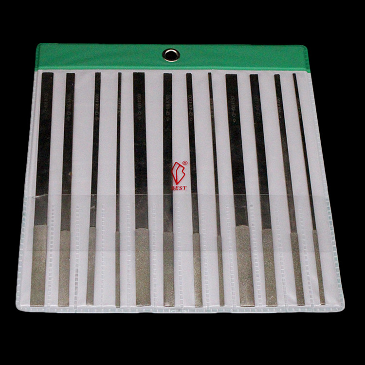 CF-400 Diamond Flat Inclined File 150#200#400# Diamond Alloy File 406408 Mold File