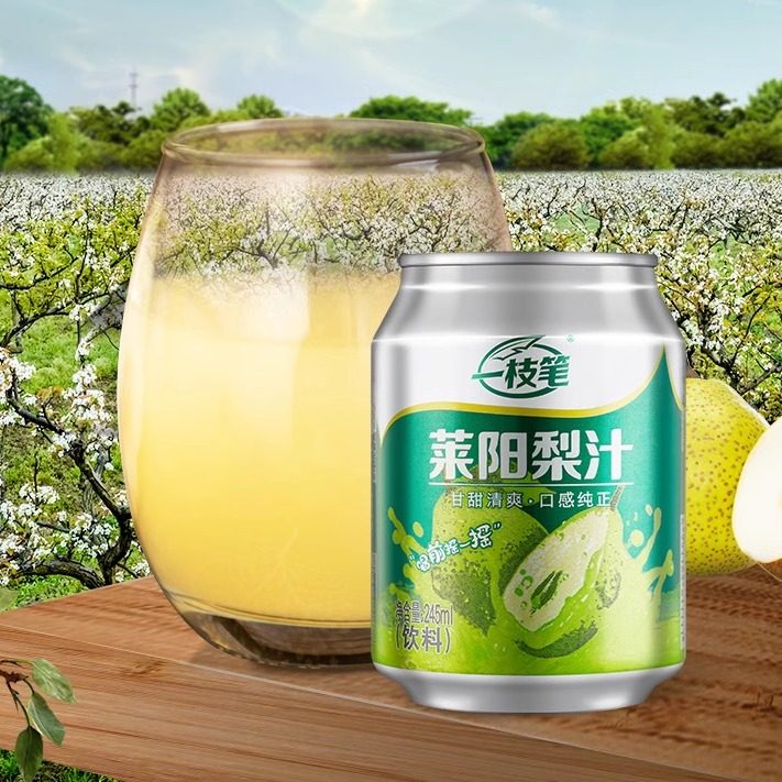 🍃清新口感的梨汁,一枝笔莱阳梨汁整箱包邮🌿-果味-淘宝好物网