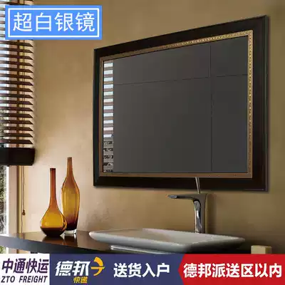 Black walnut modern Chinese brown custom custom wall wall mounted makeup mirror xIOT1IbzWe