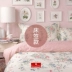 Bắc Âu Tần Tian bộ đồ giường hoa bông denim nông thôn Hàn Quốc công chúa phong cách ba mảnh TLPM305 /1.2 - Bộ đồ giường bốn mảnh gối chăn Bộ đồ giường bốn mảnh