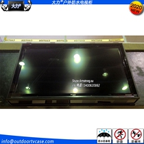 50-inch strong waterproof and anti-theft ecological square underground passage electronic newspaper column display TV shell iron shell