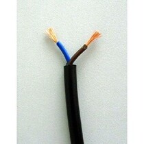 Punch Double Crown National Standard Oxygen-free Copper Core RVV2 Jacket Control Wire Power Cord 2 Core * 0 75 Monitoring Line