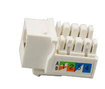 Network module Super five computer telephone network cable RJ45 information panel socket connector