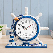 Creative ornaments clock students decorate the new Mediterranean wind without alarm clock with special children boys and girls bedroom