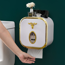 Bathroom Wipe Hand Cardboard Box Toilet Paper Towel Box Free of perforated wall-mounted toilet Kitchen Hotel Dry Hand Pumping Paper