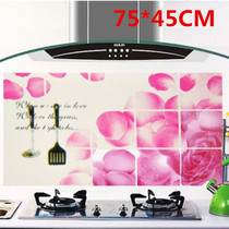 Korean version of anti-oil stickers kitchen stickers wall stickers Aluminum Foil High Temperature Resistant Big waterproof