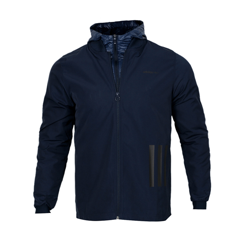Áo khoác nam Adidas cotton 2019 xuân dài trùm đầu áo khoác thể thao chống gió nam CY8624 áo phao lông vũ nữ