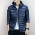 Adidas nam 2019 đồng phục bóng chày thể thao mới ấm áp và áo khoác chống gió AY3828 - Thể thao xuống áo khoác áo phao nam đẹp 2020 Thể thao xuống áo khoác