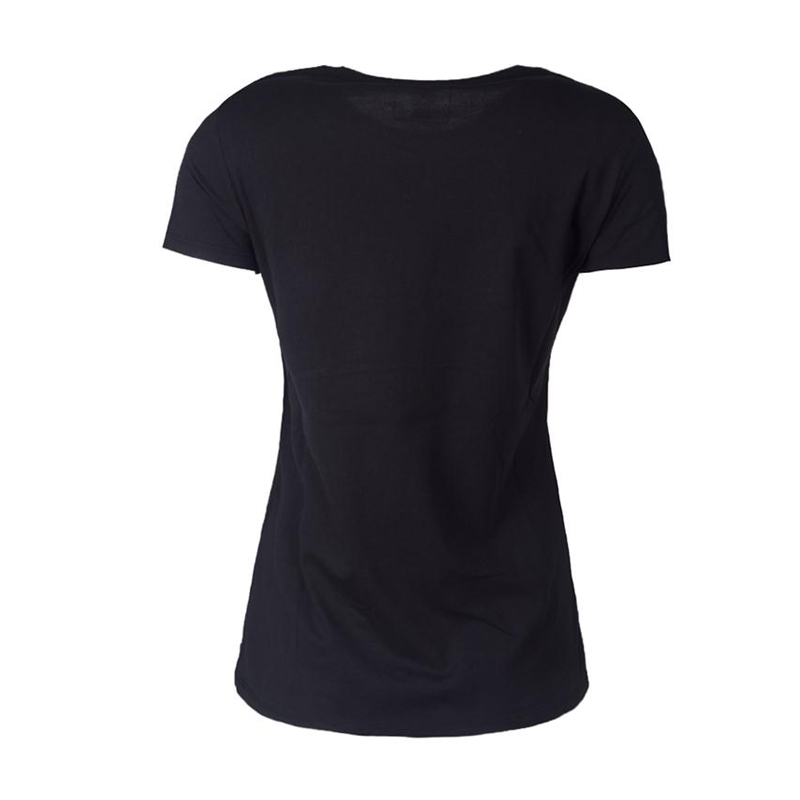 CONVERSE Converse nữ mùa hè mới thể thao giản dị áo thun in tay thoáng khí 10004412-A01 áo phông thể thao