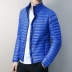 Adidas nam 2019 đồng phục bóng chày thể thao mới ấm áp và áo khoác chống gió AY3828 - Thể thao xuống áo khoác áo phao nam đẹp 2020 Thể thao xuống áo khoác