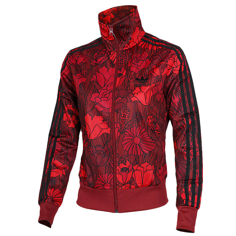 Adidas clover mùa xuân cho phụ nữ mới thể thao và xu hướng giải trí áo khoác hoang dã-AY7946 - Áo khoác thể thao / áo khoác áo khoác chạy bộ