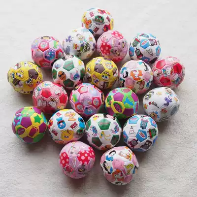 Export European and American cartoon pattern 4 inch soft baby hand grab ball Baby Ball toy exercise finger flexibility