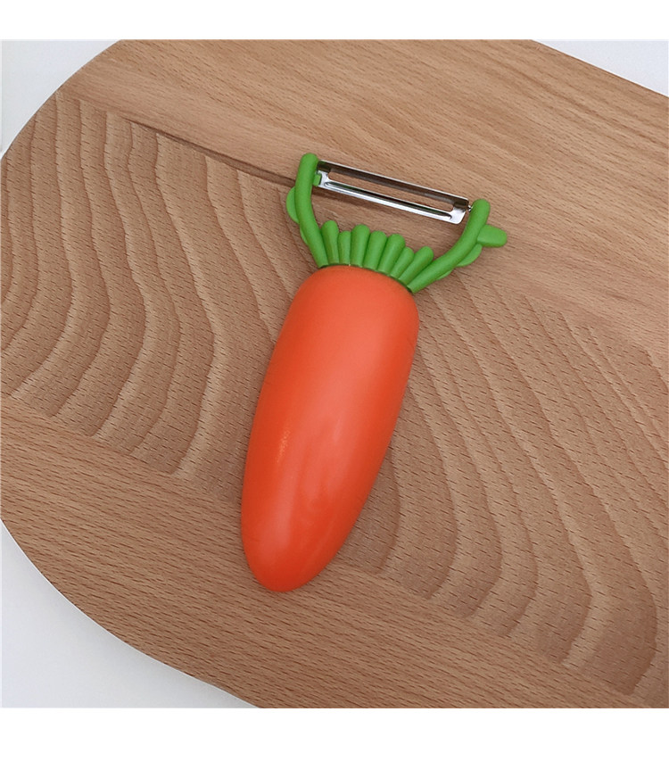 Овощечистка 厨房多功能小工具磁性胡萝卜磨刀器水果刨削皮器冰箱贴