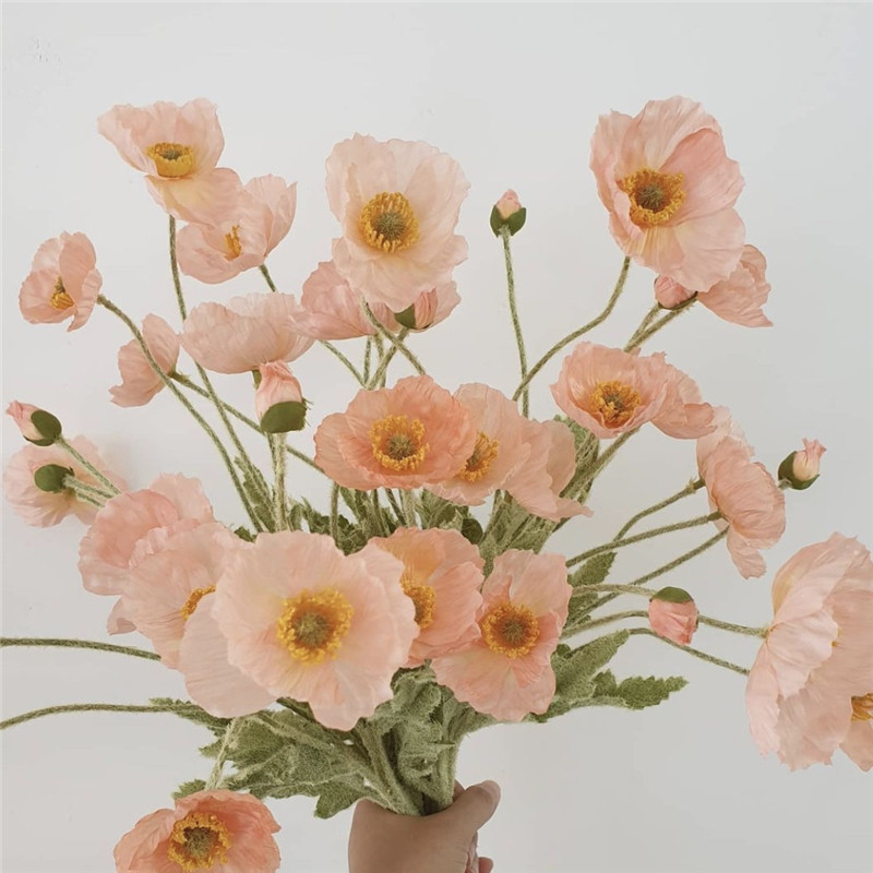 Корея Ins yu красота моделирование поддельный цветок цветок стекло ваза установите Надевать фон домой декоративный цветочная композиция украшение 