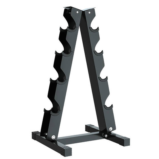 Mini Dumbbell Rack for Gym, 6-Pair Dumbbell Rack, Home-Use Dumbbell Rack, Hexagonal Dumbbells, White Lettering Round Head Dumbbells