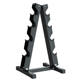 Mini Dumbbell Rack for Gym, 6-Pair Dumbbell Rack, Home-Use Dumbbell Rack, Hexagonal Dumbbells, White Lettering Round Head Dumbbells