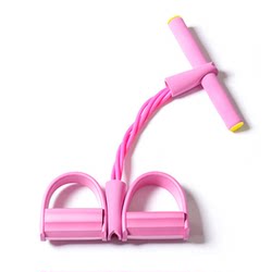 Tension Rope Home Fitness Equipment Multi-Functional Foot Pedal Tensioner Elastic Rope Fitness Yoga Sit-Ups Auxiliary Equipment