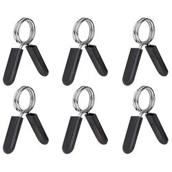O-Groove Clamp Dumbbell Spring Clip with Hole Diameter 25/50mm Barbell Bar Quick Clamp Fixing Spring Clip