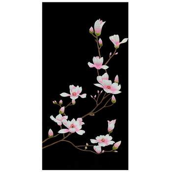 Suzhou embroidery handmade diy ຊຸດເລີ່ມຕົ້ນ magnolia embroidery ເສັ້ນໄຫມອຸປະກອນການຫຸ້ມຫໍ່ມາພ້ອມກັບ tutorial ຕົນເອງ embroidery hanging painting