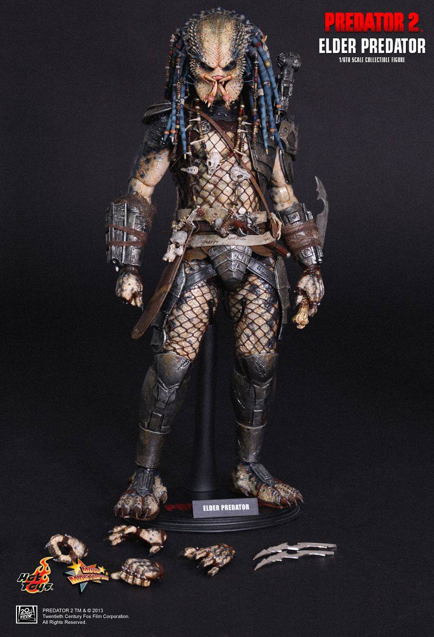 Elder Predator プレデター　hottoys ホットトイズ HOTTOYS ELDER PREDATOR The Predator 2 1/6 Scale Action Figure