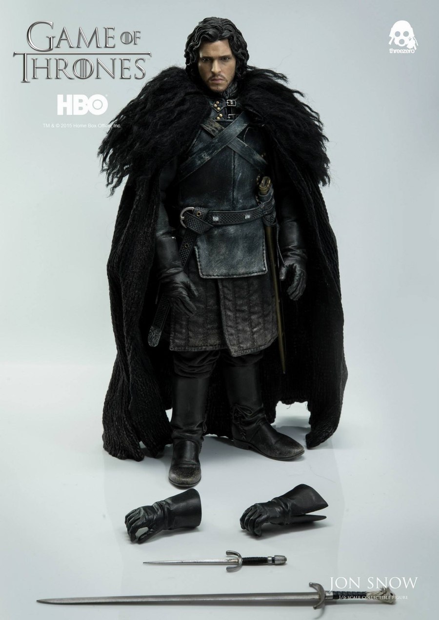 Game of Thrones ジョンスノウ フィギュア スリーゼロ ThreeZero Jon Snow 1.0 Game of Thrones 1:6 Action Figure