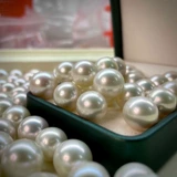 Натуральная белая подвеска из жемчуга ручной работы, кольцо, серьги