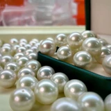 Натуральная белая подвеска из жемчуга ручной работы, кольцо, серьги