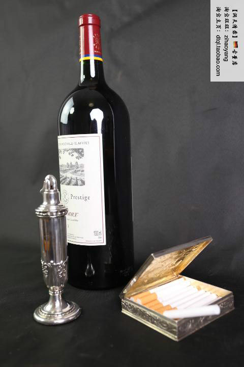 (American Original Dress) 1956 Ronson Juno Silver Plated Table Antique Lighter Atlantic Real collection