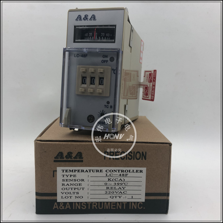 AA temperature control table 48*96 temperature controller LC-48F temperature controller 220V 0-399 degrees