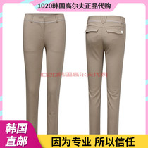 South Korea DESCENTE Disant Golf Pants 20 Autumn Women Slim Joker Sports Pants