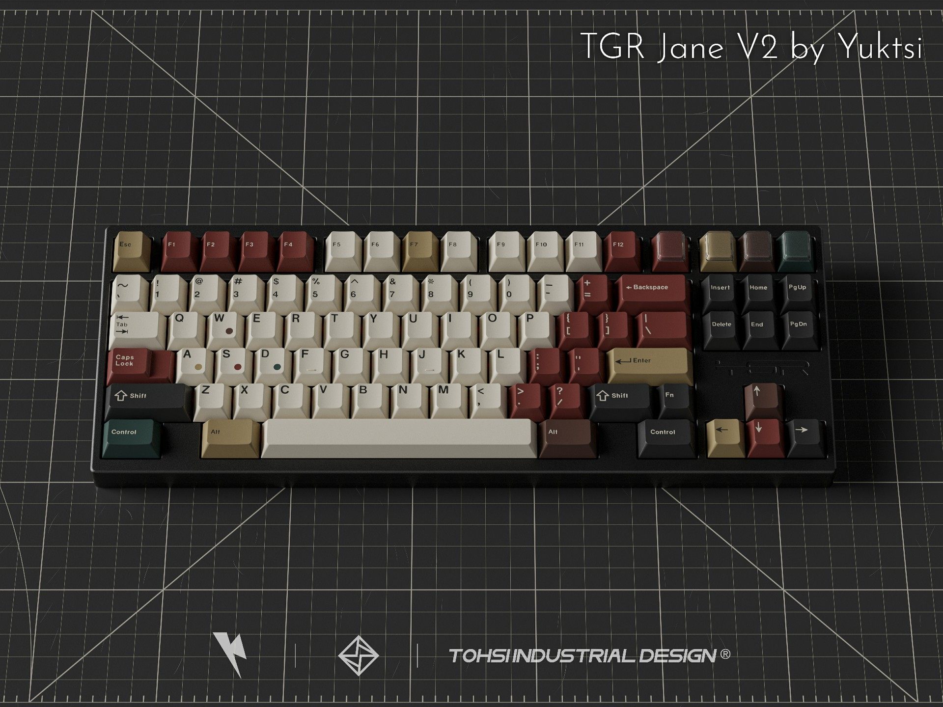 ZD】Key Kobo鍵工坊KKB Retro Mixed Lights混燈ABS二色鍵帽-Taobao