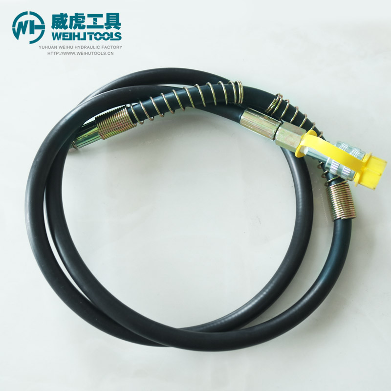 Hydraulic high-pressure tubing ZG3 8 connector 70Mpa Pressure high-pressure tubing hydraulic tool tube length customizable