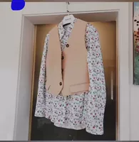 Рубашка+жилет с настоящим выстрелом высокое качество