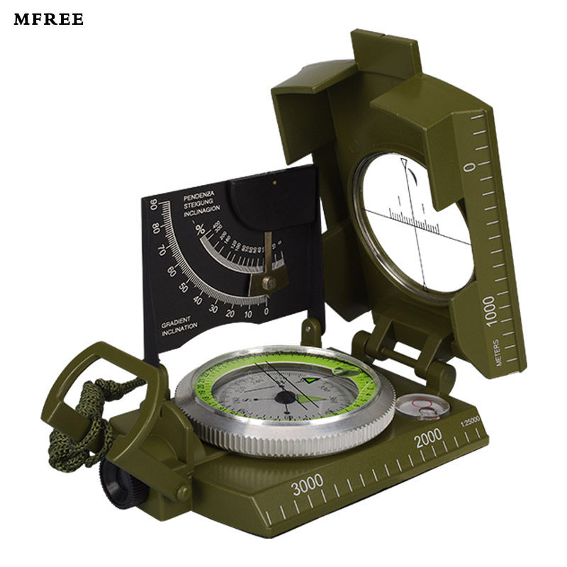MFREE high precision outdoor multi-function compass Large luminous waterproof Sinan professional outdoor products