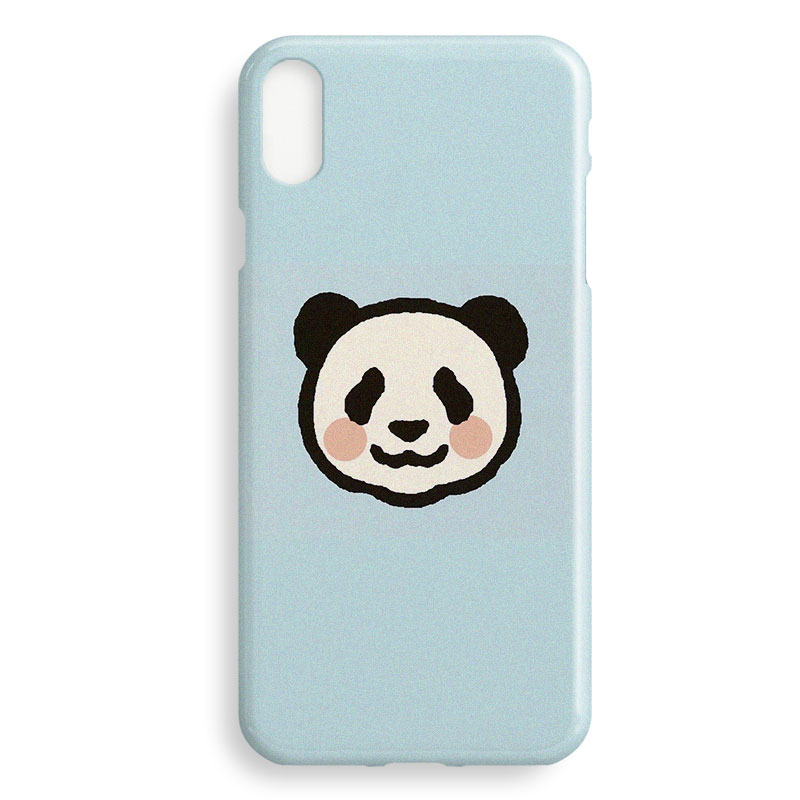 Panda apple XS Max iphone XR 6 7 8 plus cartoon frosted creative phone protective shell brief