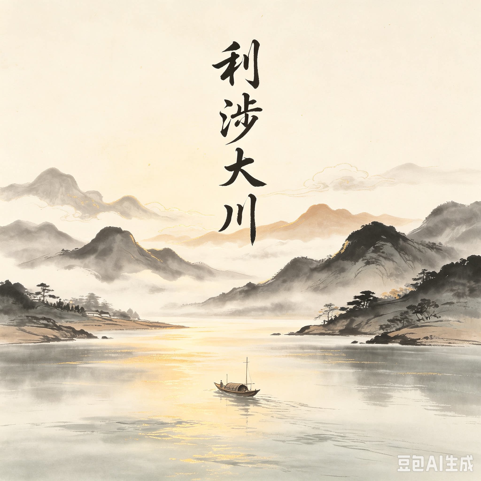 利涉大川的LOGO