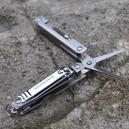 Outdoor equipped WINCHESTER Winchester Multi-functional beauty tool nail clippings with carry-on tools
