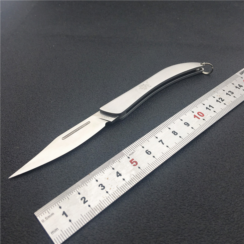 Three-edged wood C142 Outdoor small knife Tactical military-industrial special knife with small knife in the wild to ask for raw knives to be anti-military knife