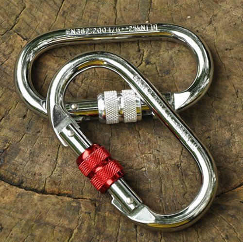 Mountain Climbing Rock - Lock Main Lock - Lock Climbing Outdoor Climbing Equipment Safe Closed O - Closed Carbon Steel