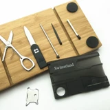 Швейцарский Swizerland Multifunctional Card/Tool Card/Camping Comment Commint Tool Tool
