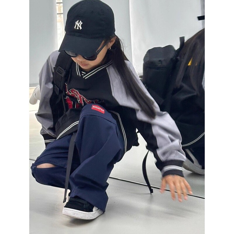 Soulstyle Children's Street Dance Pants Detachable Shorts Pleated Sports Parachute Pants Cargo Pants Bboy Pants Soulstyle Children's Street Dance Pants Detachable Shorts Pleated Sports Parachute Pants Cargo Pants Bboy Pants