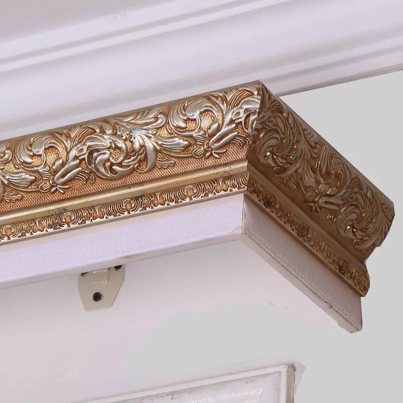 Simple European-Style Quick-Install Blackout Track Integrated Finished Product Ceiling-Mounted Side-Mounted Curtain Box with Velcro Simple European-Style Quick-Install Blackout Track Integrated Finished Product Ceiling-Mounted Side-Mounted Curtain Box with Velcro