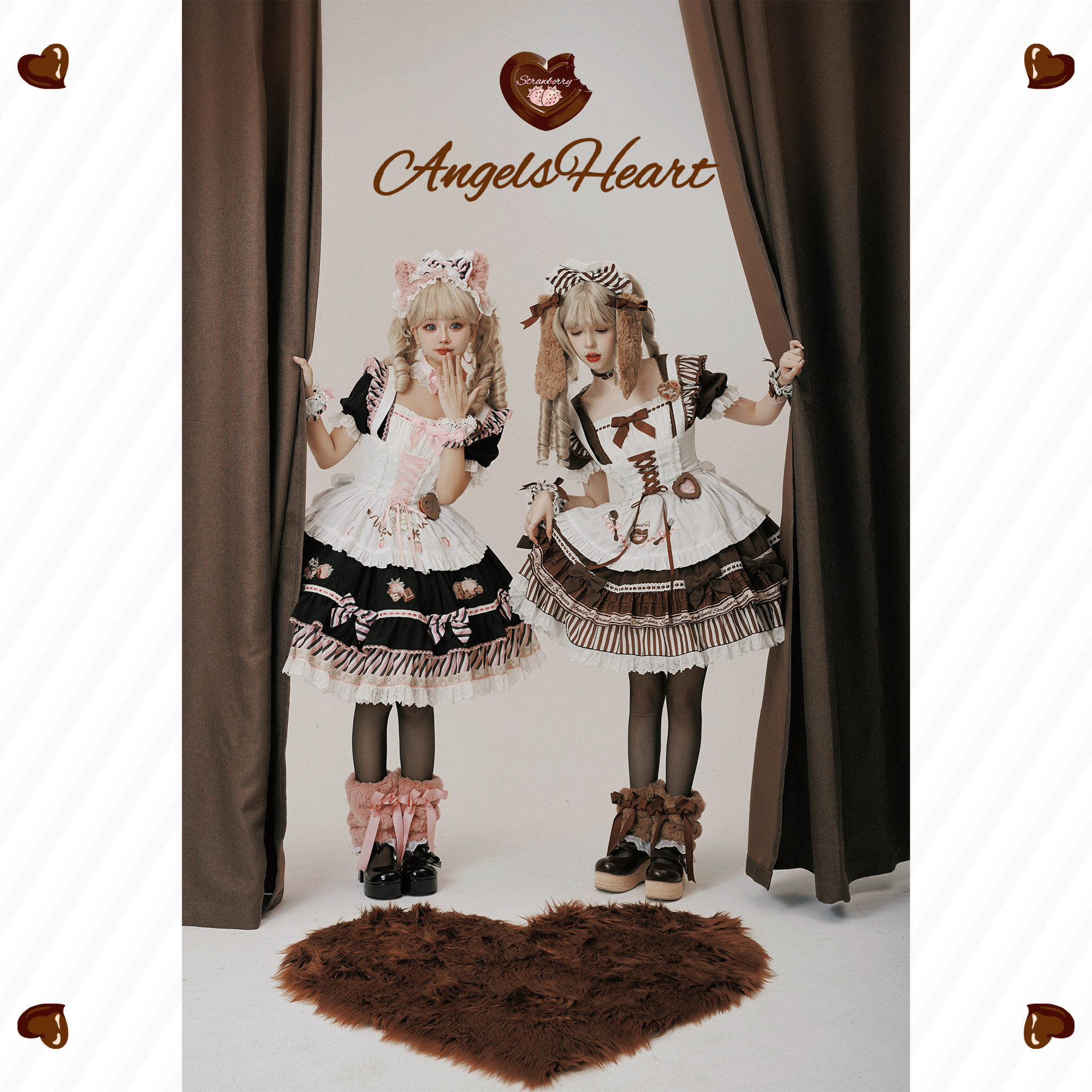 【AH Angel Heart 】 Original Lolita Bakery Maid Dress Series Small Items in Stock Page