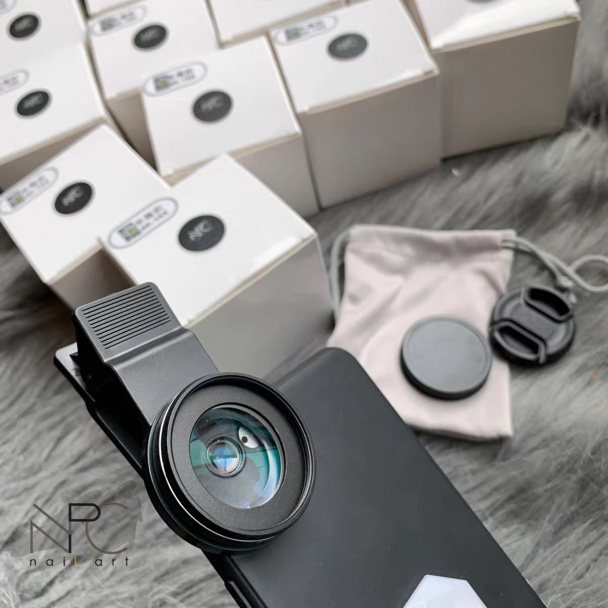 NPC Nail Art Nail Ciliary Photography Artifact 15x Distance Ultra High Definition Mobile Phone Lens Micro Single Eye Camera Effect