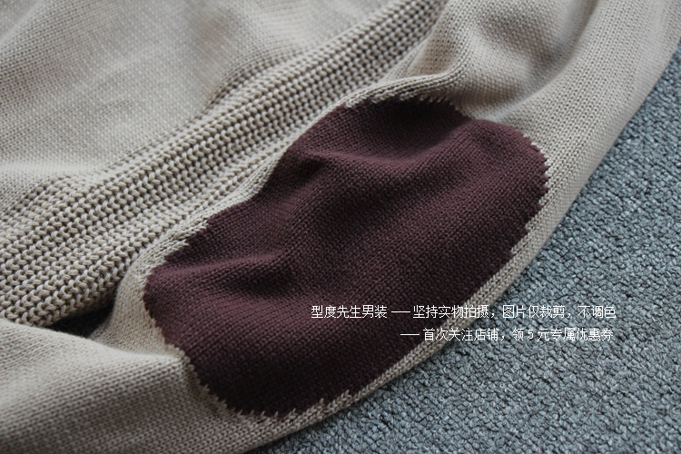 Áo len cao cổ nam Hàn Quốc Slim mùa thu nam mùa đông Áo len nam mới cotton dày áo thun nam - Hàng dệt kim