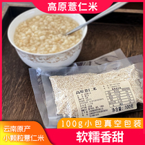 Glutinous Pearl Barley in the Yunnan Plateau