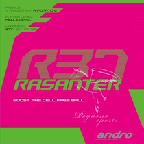 Japan direct mail Japanese version of andro shore RASNTER table tennis set glue internal energy anti-glue R37 rotary type