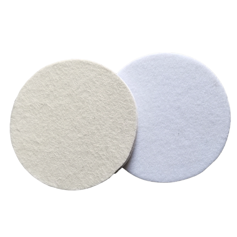 Backpile wool piece brushed wool piece mirror wool wheel 75MM 3 inch wool piece backpile felt wheel
