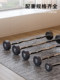 Commercial Fixed Barbell Set, Barbell Rack, Gym-Specific Curved Barbell, Integrated Curl Bar, Rubber-Coated Barbell